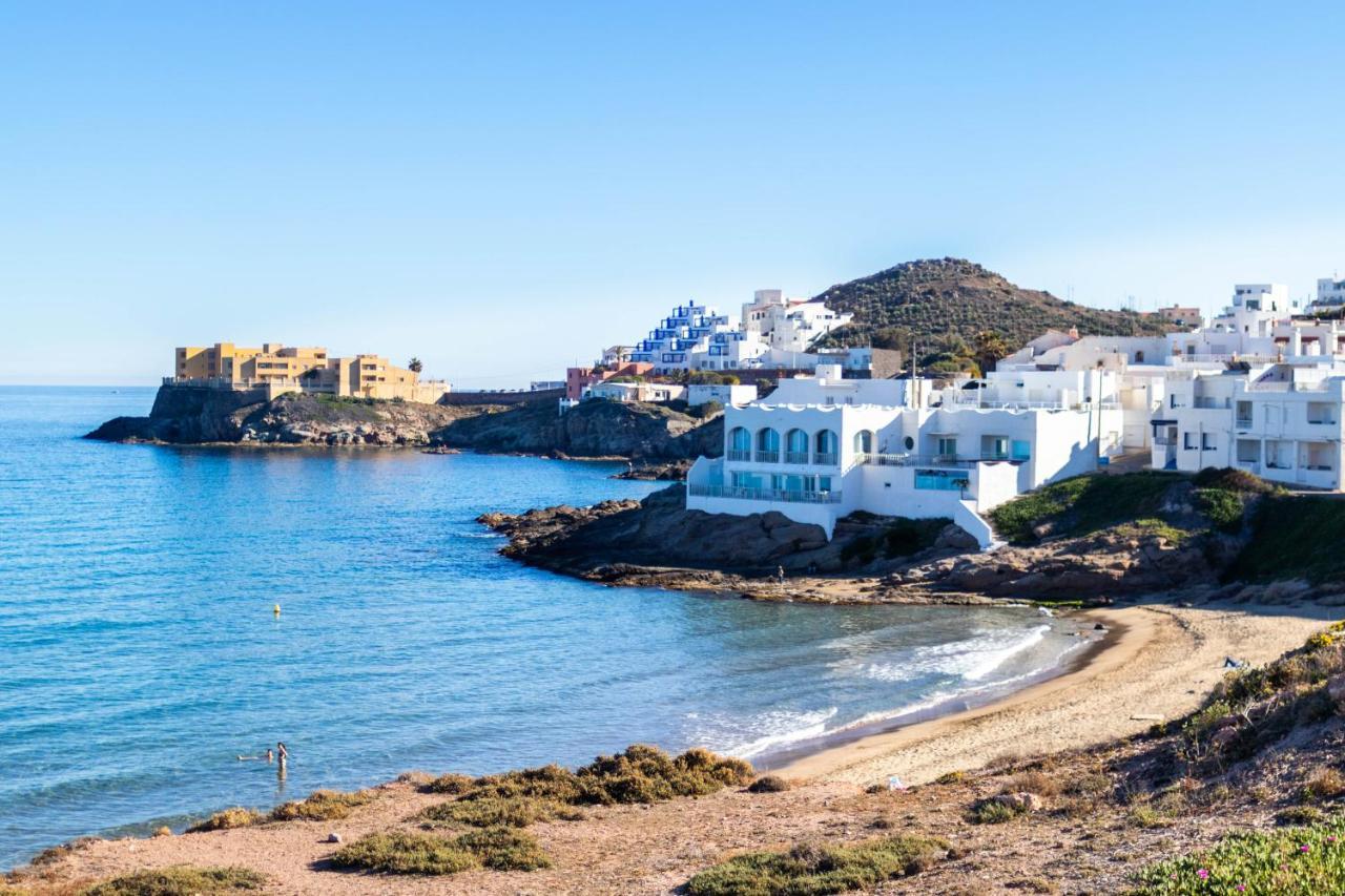 El Velero A 300M De La Playa Piscina Parking Y Wifi Сан-Хосе Экстерьер фото