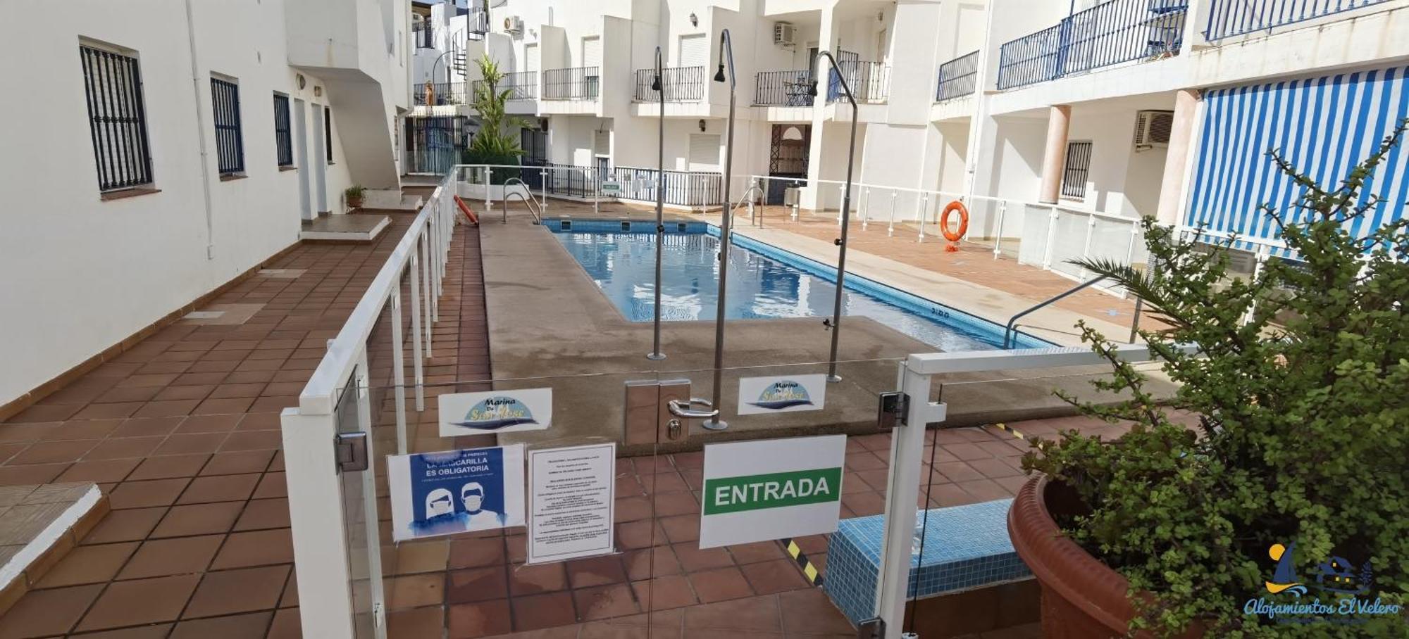 El Velero A 300M De La Playa Piscina Parking Y Wifi Сан-Хосе Экстерьер фото